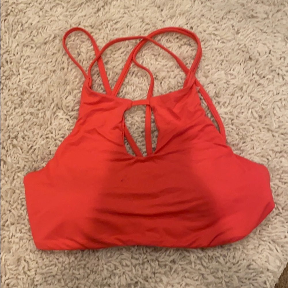 Roxy pink bikini top